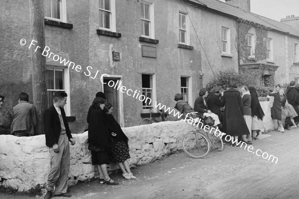 GROUP OUTSIDE BUILDING